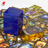 Logotipo de impresión personalizado, juego de baraja de oráculo duradero y respetuoso con el medio ambiente, cartas de Tarot de adivinación de lámina dorada con guía y caja