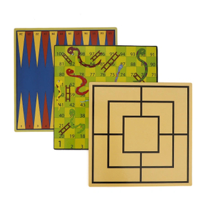  Juego de mesa portátil de diseño personalizado, juego de Ludo que viaja