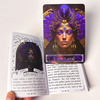 Carta de Tarot de cubierta de afirmación de impresión personalizada de alta calidad con guía