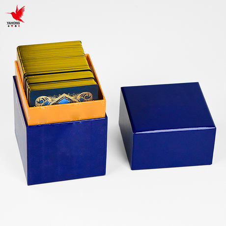 Venta al por mayor, cartas de oráculo personalizadas, barajas de afirmación de cartas, impresión personalizada, tarjeta de tarot con caja de guía