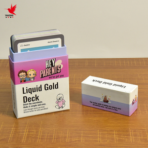 Fabricante de impresión de juegos de cartas de juegos de mesa personalizados