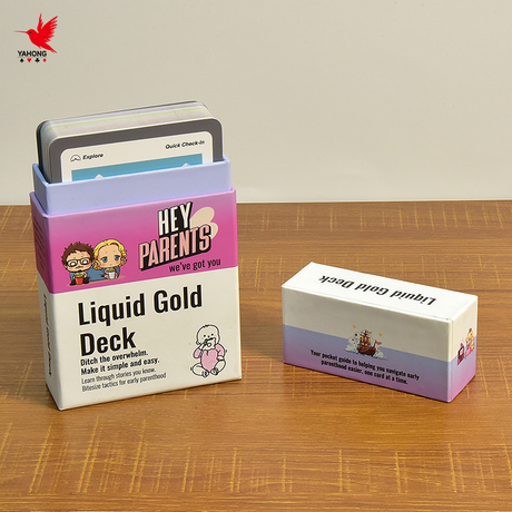 Fabricante de impresión de juegos de cartas de juegos de mesa personalizados