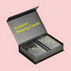Juego de cartas personalizado al por mayor para adultos con naipes de impresión con caja de 2 piezas