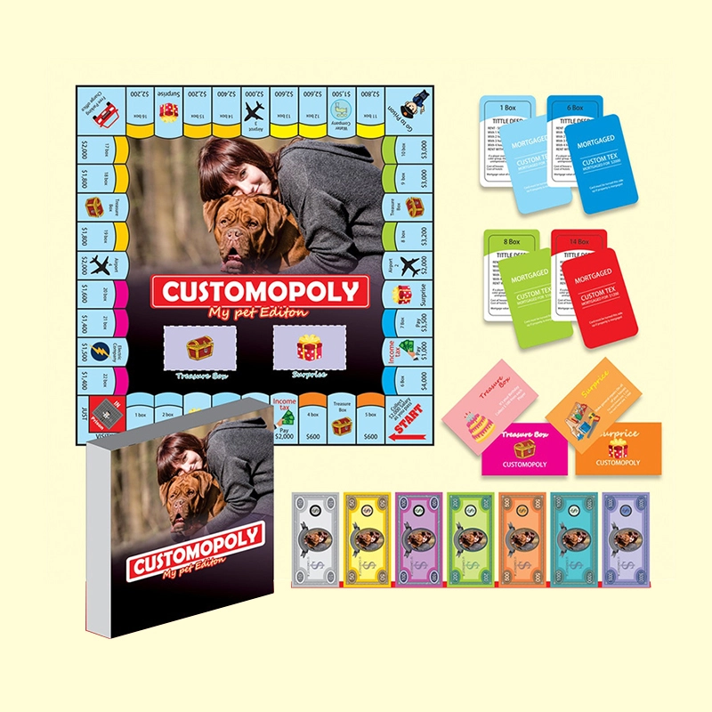 Juego de mesa personalizado